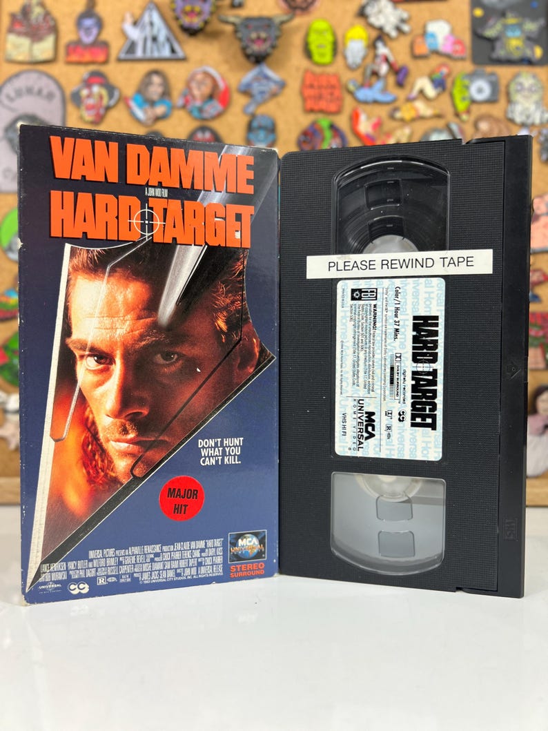 Target Vhs Hard Target VHS - Etsy