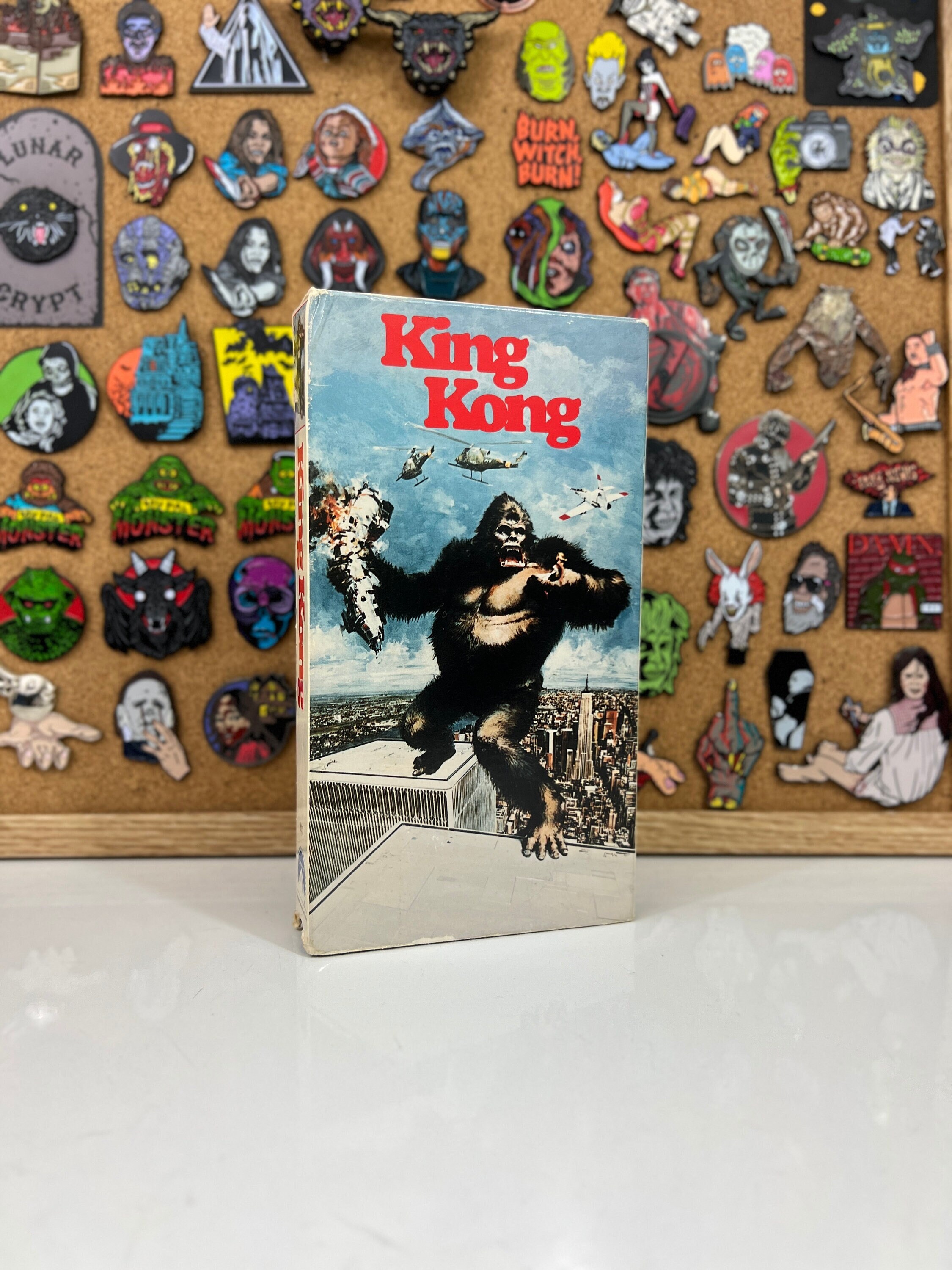 King Kong, the original uncut version, 1933, B&W, VHS Nostalgia  Merchant 86112050133