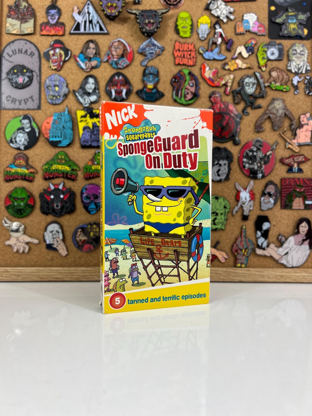 Spongebob Squarepants: Spongeguard on Duty VHS Nickelodeon VHS - Etsy
