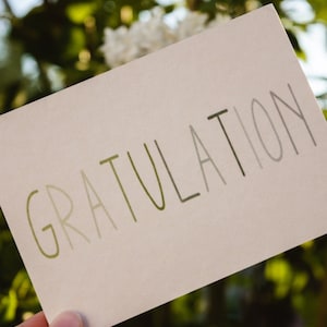 Cartolina - CONGRATULAZIONI