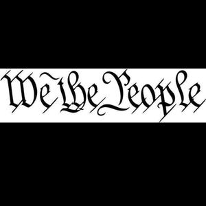 We The People Vinyl Decal: Patriotic 2nd Amendment Sticker