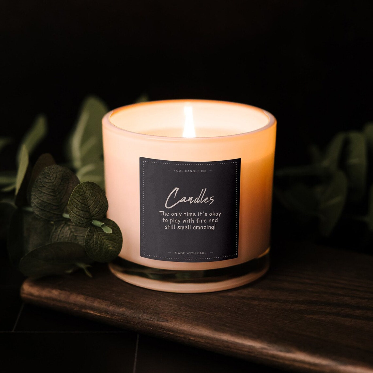 Candle Label Stickers Custom Candle Gifts Homemade Candle Stickers