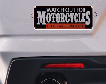 Funny Warning Sticker Decal – “Choose Life, Don’t Touch My Bike” – 2 Pack, 1.5” X 4”, Glossy White 5 thumbnail image