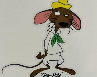 Slow Poke Rodriguez Sticker: Funny Waterproof Die Cut Decal