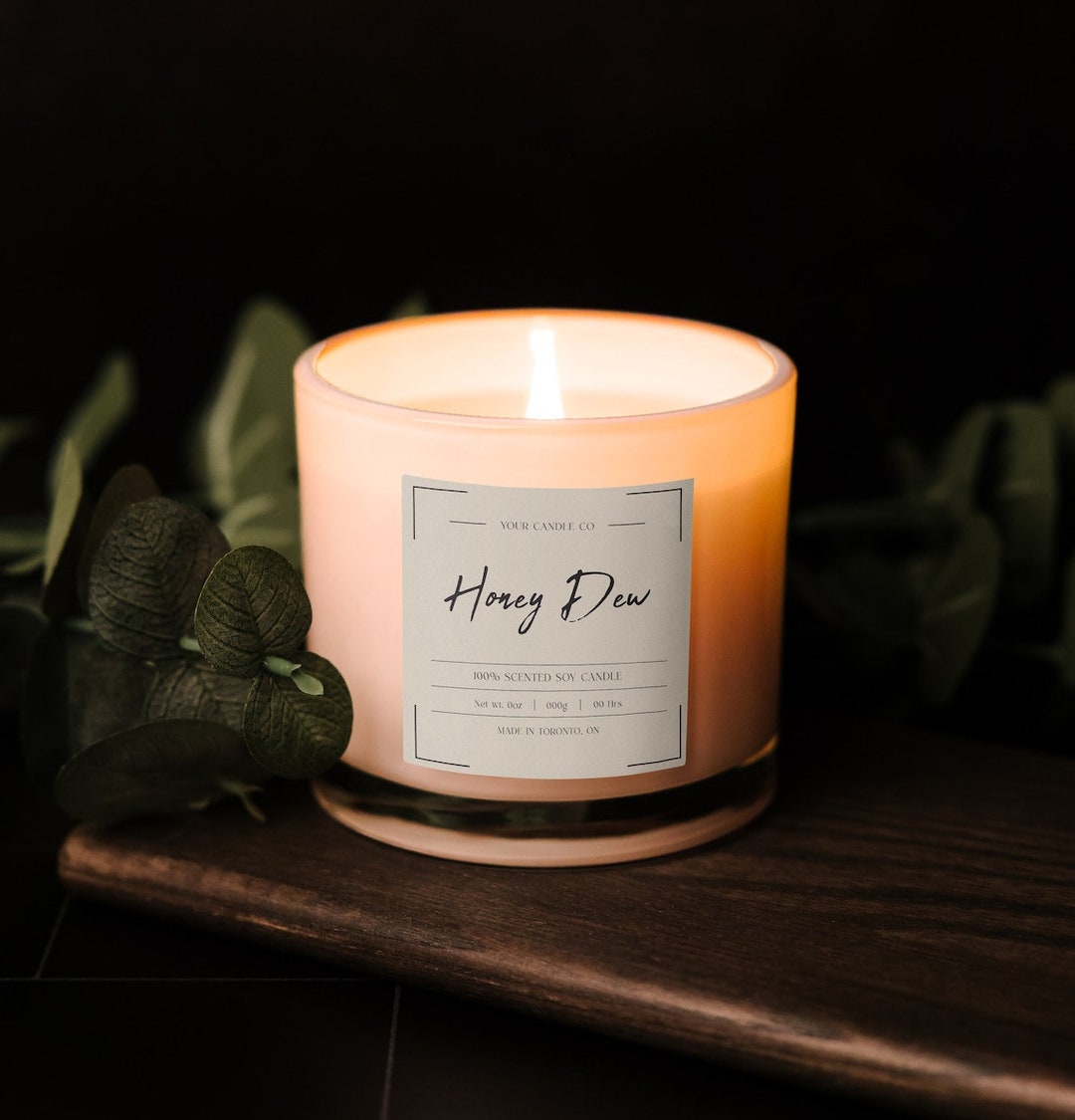 Custom Candle Labels, Personalized Candle Label, Create Your Own Label