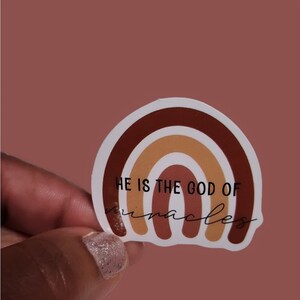Christian stickers, bible stickers, Easter gift, christian decal, waterproof stickers, waterbottle stickers, religious stickers,