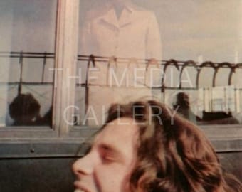 Jim Morrison Ecstatic Photo Print: 1960s Psychedelic Rock Art