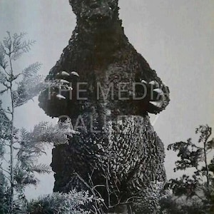 Godzilla Photo Print Wall Art - Horror Movie Art - Japanese Art - Toho - Dinosaur Art - Movie Monster - Cool Photo - Monster Art