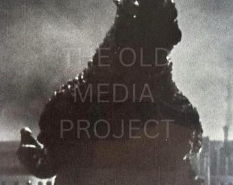 1954 Gojira Godzilla Photo Print - Iconic Japanese Film Creature Monster Art