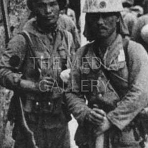 Marines Imperiales Japoneses, Segunda Guerra Mundial, Impresión Fotográfica, Arte Mural - Samuráis, Seppuku, Bushido - Ejército Japonés - Foto Antigua Vintage - Impresión Japonesa
