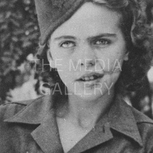 Albina Mali, Resistance Fighter Photo Print - USSR - WW2 Photo - Feminist Art - Vintage Old Photo - Cool Photo - Badass Babe - Soldier Photo