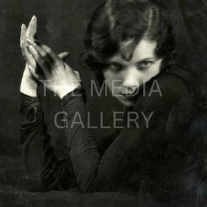 Tilly Losch Photo Print, 1920&#39;s Vintage Old Photo - Classic Beauty - Cool, Interesting Photo - Goth Art Decor - Vintage Actress Photo