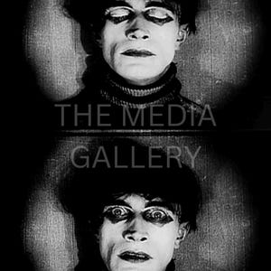 The Cabinet of Dr. Caligari Photo Print Wall Art - Silent Film - Vintage Old Photo - Goth Decor - Black and White Photo - Creepy Photo