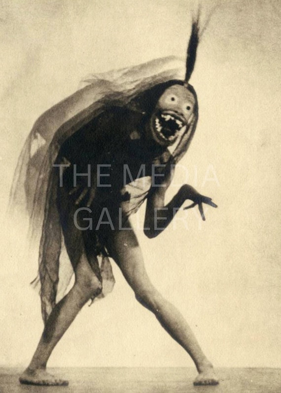 ノッコン寺田心painting demon mask ノッコン寺田心painting demon mask Great Devil God Noh Mask