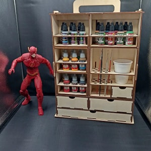 Vallejo, Army Painter, Dork Style Paint Storage and Carry Insert system,  Box, Case. 