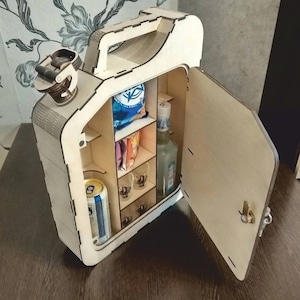 Barrel bar - gasoline - jerrycan bar - laser cut - Digital file
