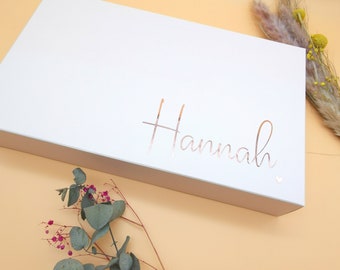 Personalisierte Geschenkbox mit Namen