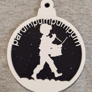 Schlagzeuger Junge Ornament SVG
