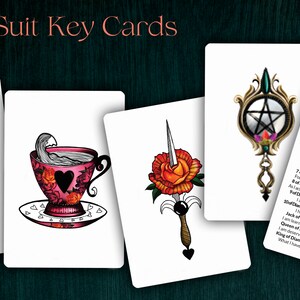 Karty do gry Mystic Woodlyn's Tarot Infused Charmed zdjęcie 5