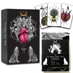 Naked Heart Tarot Deck + Tarot Reading Cloth and Booklet