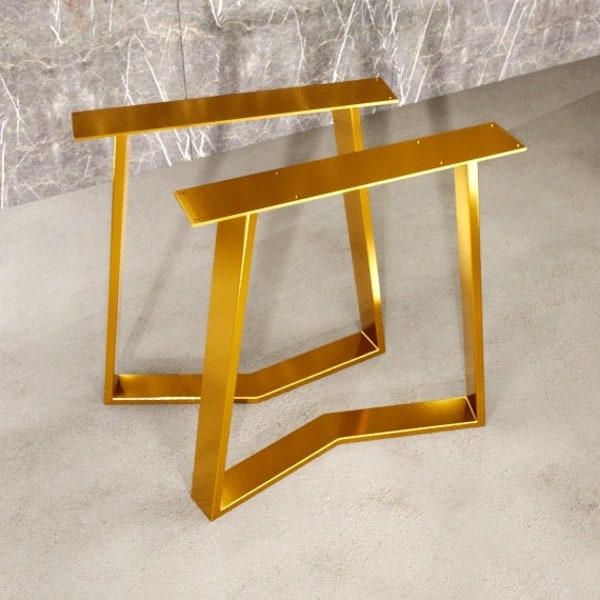 Gold Table Legs - Etsy