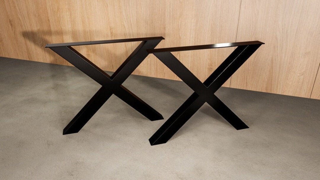 Xstyle Table Legs, Dining Table Legs, Metal Table Legs, X Shape Legs