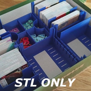 STL para inserto/organizador de juegos de cartas Earthborne Rangers