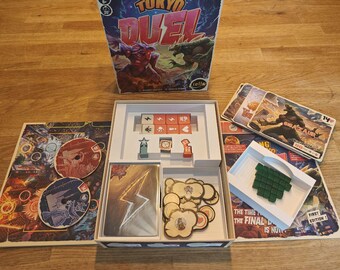 King of Tokyo Duel Insert | Fits Sleeved Cards and Promo Cards |  Lightweight Organizer for the Game - Etsy