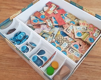 Organisateur de jeu de société en patchwork léger