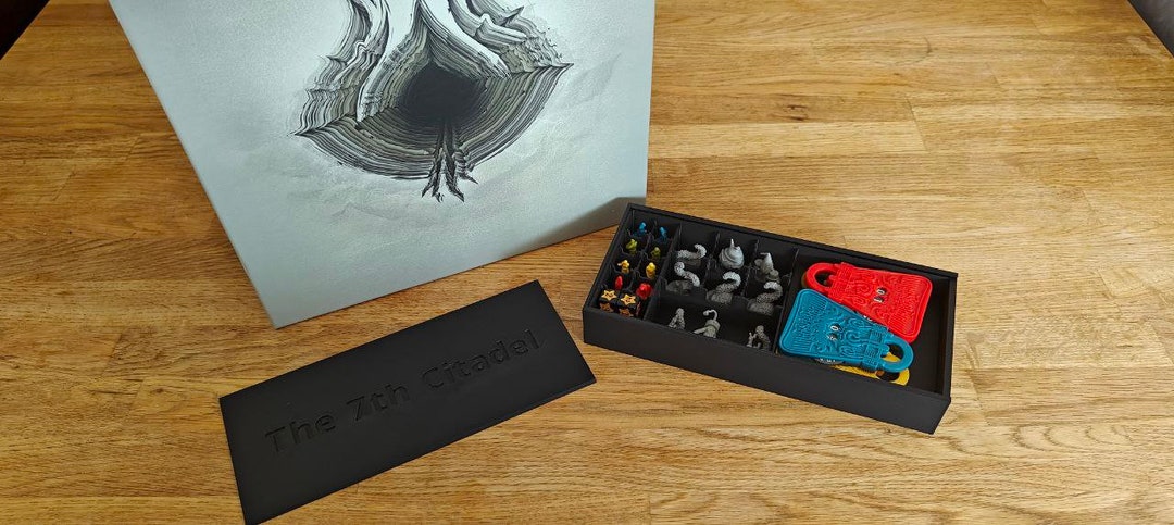 7th citadel card sleeves The Citadel: Season 2 Collector's Box | Board Game Compatibility claims only extend to the physical size of the cards in each respective game and no claim to endorsement or authorization by the respective rights holders is expressed or implied by Sleeve Kings 7th Citadel Miniatures and Health