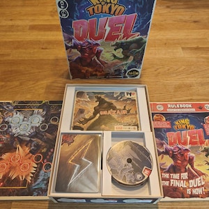 Inserto King of Tokyo Duel / Adatto per carte con bustina protettiva e carte promozionali / Organizer leggero per il gioco