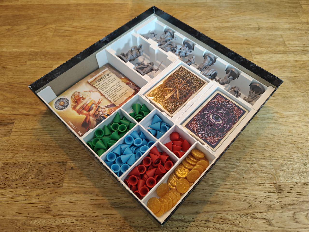 Talisman 5th Edition Insert | Sleeved Cards, Tokens & Minis Organizer - Etsy