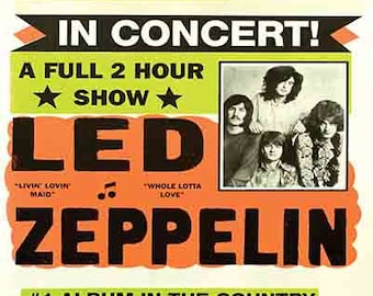 Led Zeppelin 1972 Tour Baltimore Maryland Civic Center 12