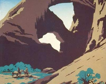 Vintage Antique See AMERICA  US Travel Bureau advertising travel 16x20   poster digital art print  retro