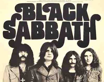 Buy Vintage Black Sabbath 1973 Concert Event Poster Digital Art