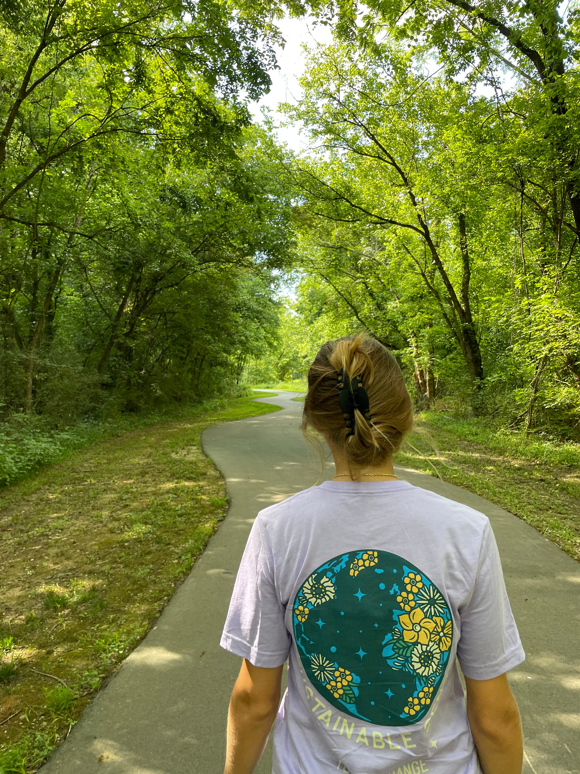 Sustainable Earth Tshirt | Floral Earth | Everyday is Earthday | Unisex ...
