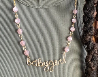 Babygirl Necklace