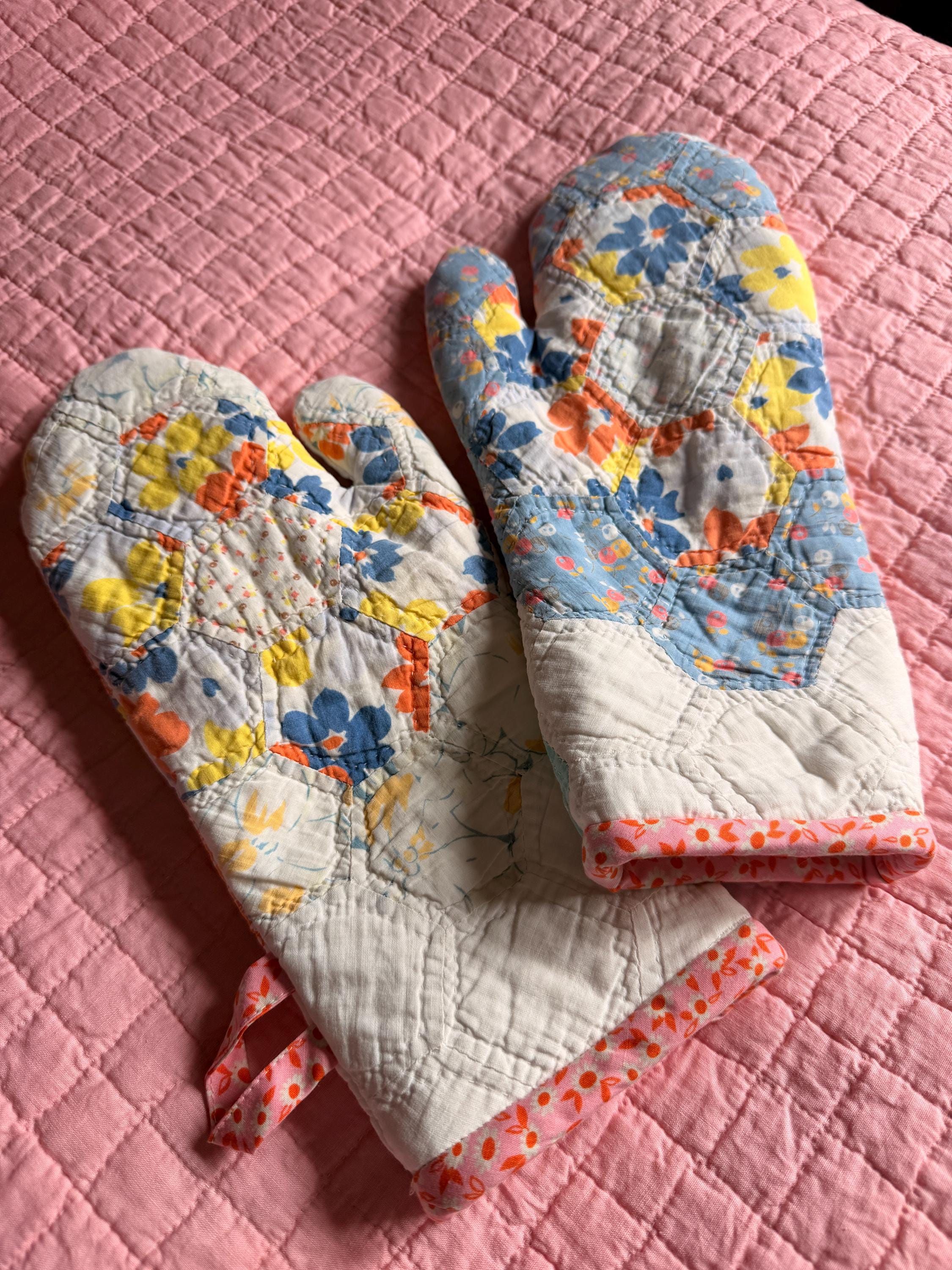 Antique quilt grandmothers flower garden - Etsy 日本