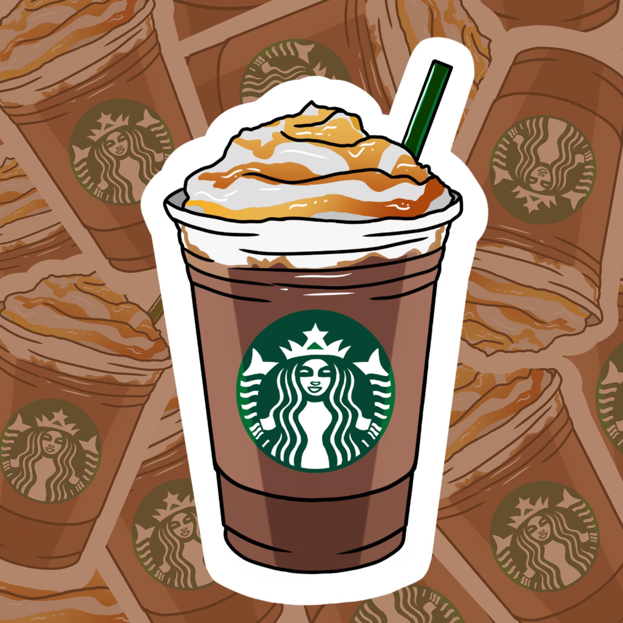 Starbucks Pumpkin Spice Latte Sticker | Etsy