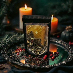Yule Simmer Pot | Ritual Potpourri Simmerpot | Wheel of the Year Potpourri for Balance Reflection | Winter Simmer Pot | Christmas Potpourri