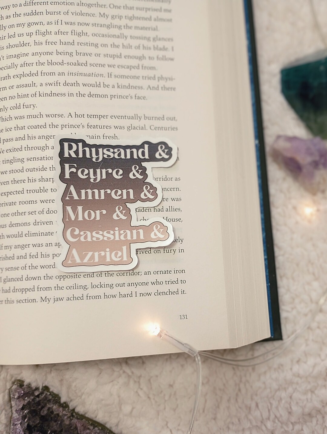 Acotar Names Sticker A Court of Thorns and Roses Inspired - Etsy