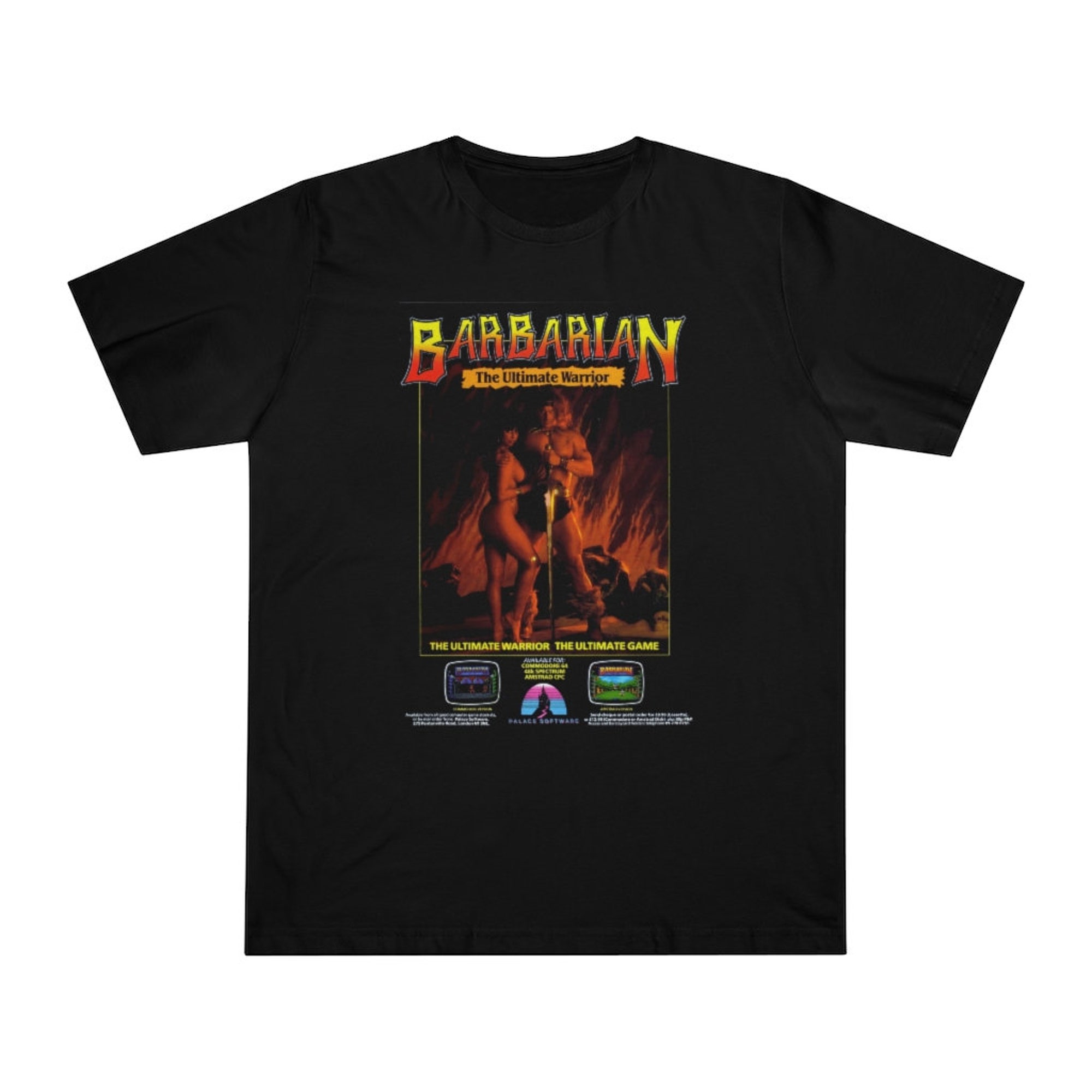 Discover Barbar "The Ultimate Warrior Poster Artwork" 1988 d€lux€ T-Shirt