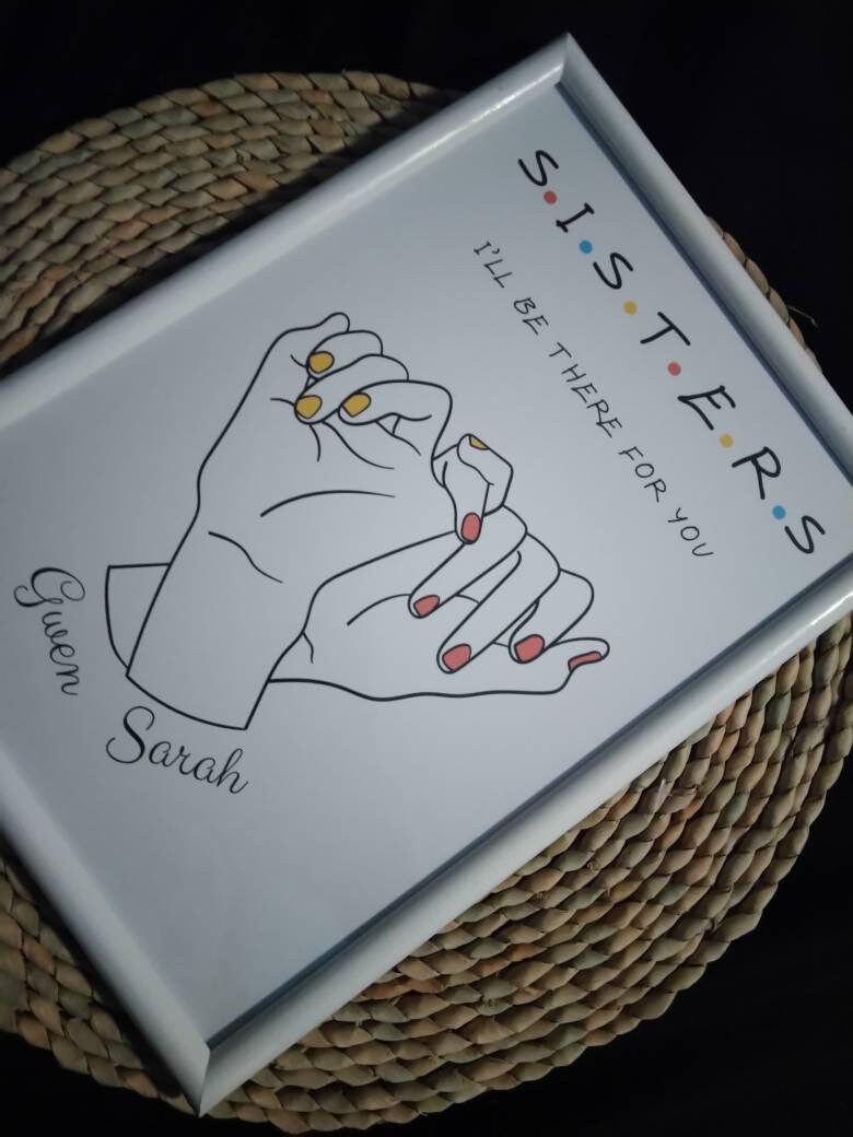 Cadre Sœurs Sisters/Amies Best Friends