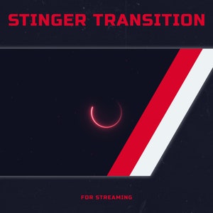 Red Stinger Transition - Red OBS Transition Wipe with Neon Effect | Streamlabs Scene Transition