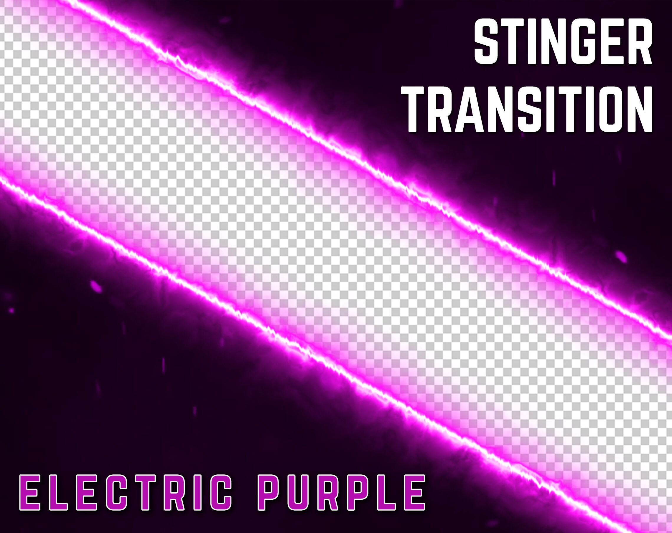 Purple Stinger Transition Purple Obs Transition With Etsy