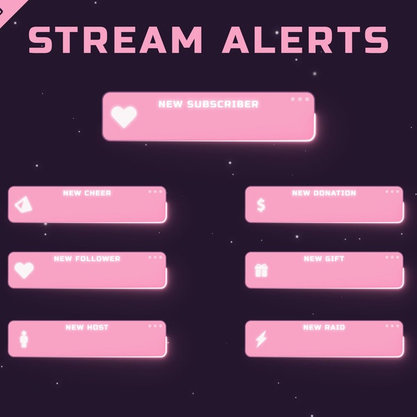 Twitch Alerts Etsy