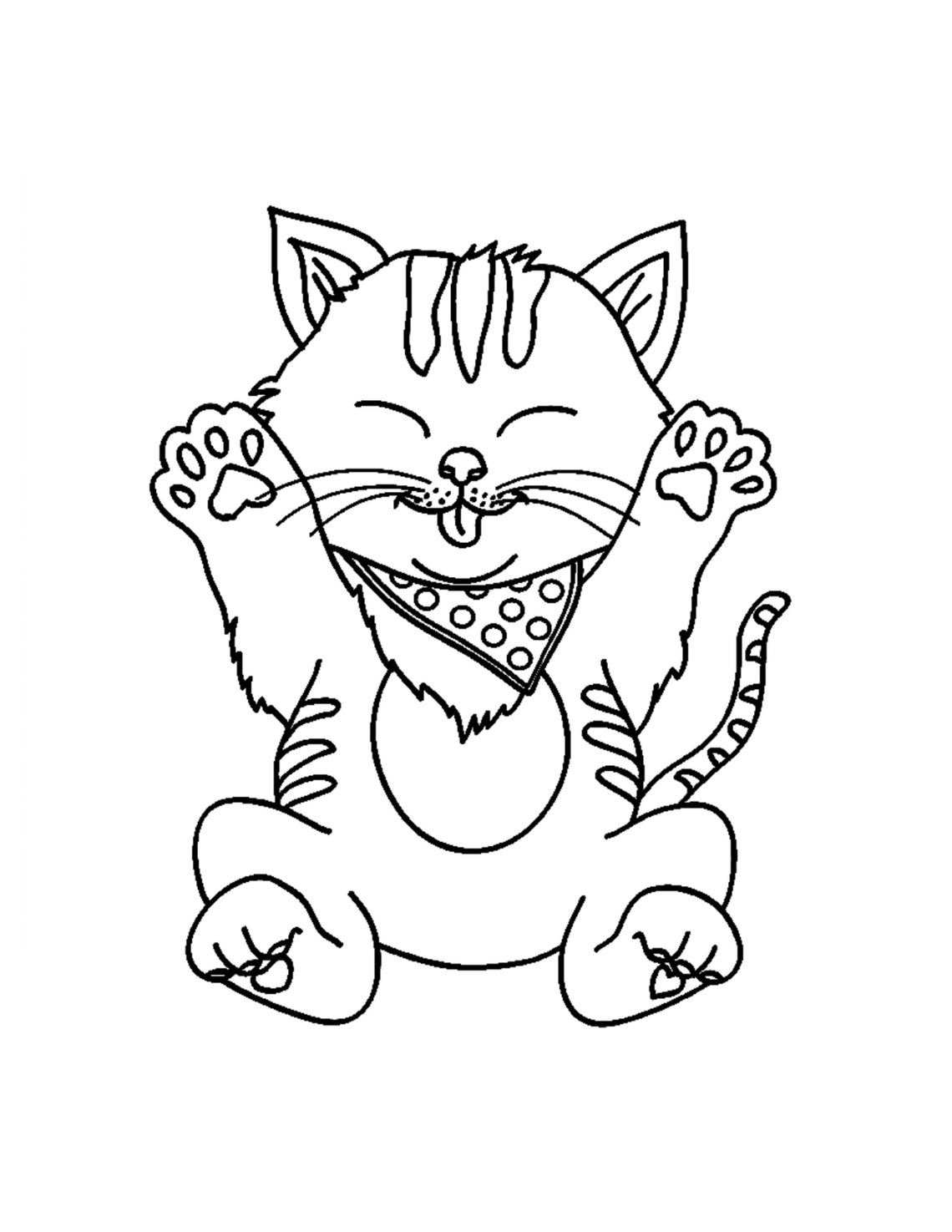 Funny Dinosaurs and Cats Coloring Pages 30 Dinosaurs and Cats | Etsy