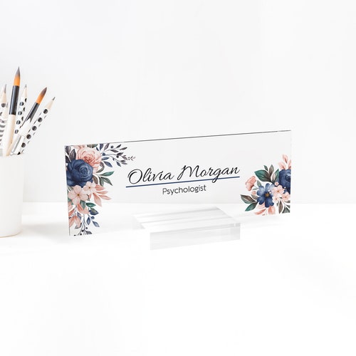 Math Teacher Appreciation Gift Custom Desk Name Plate Plaque - Etsy