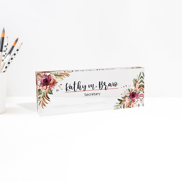 Judge Name Plate Etsy