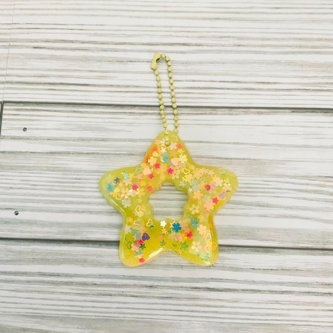 Large Star Keychain - Etsy